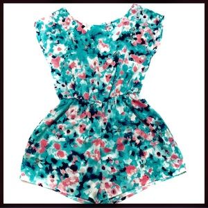 *Floral romper